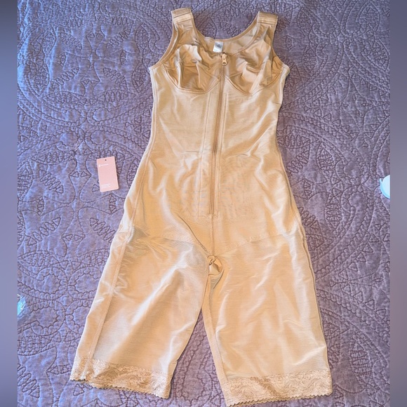 Feelingirl Other - Women's Tan Shapewear Bodysuit